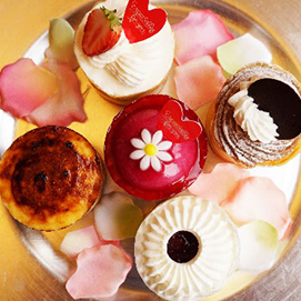 フランス風生カップケーキ
