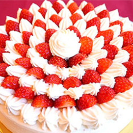 贅沢苺のショートケーキ
