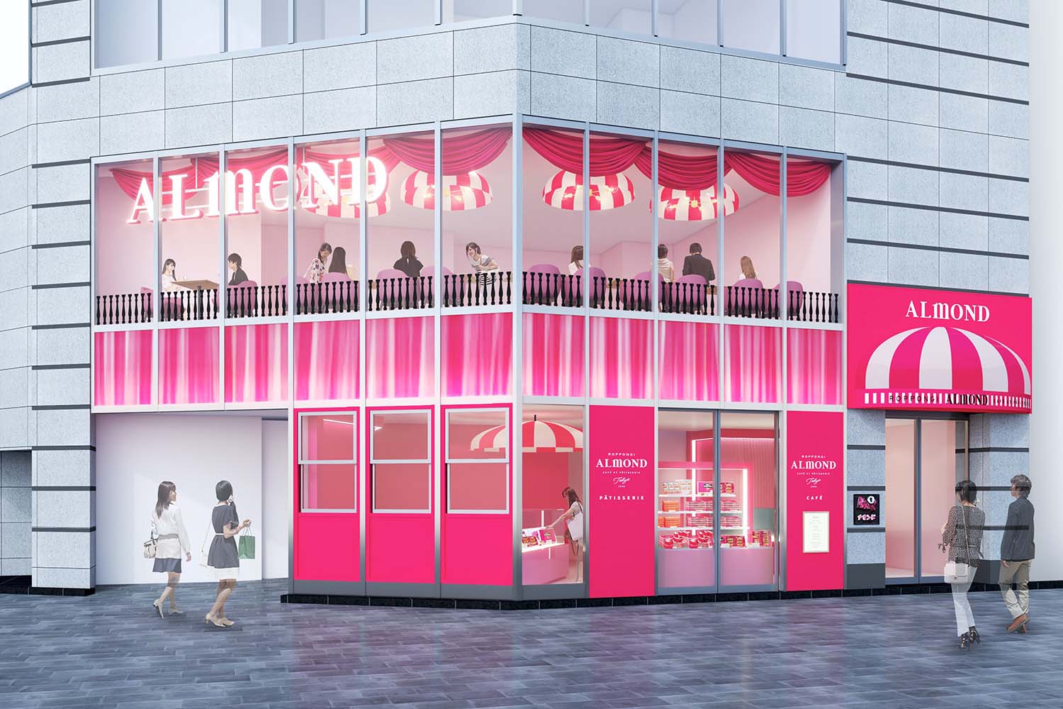 「アマンド六本木店」外観